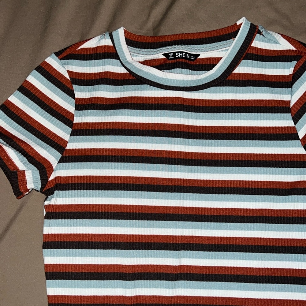 SHEIN ribbed t-shirt dress